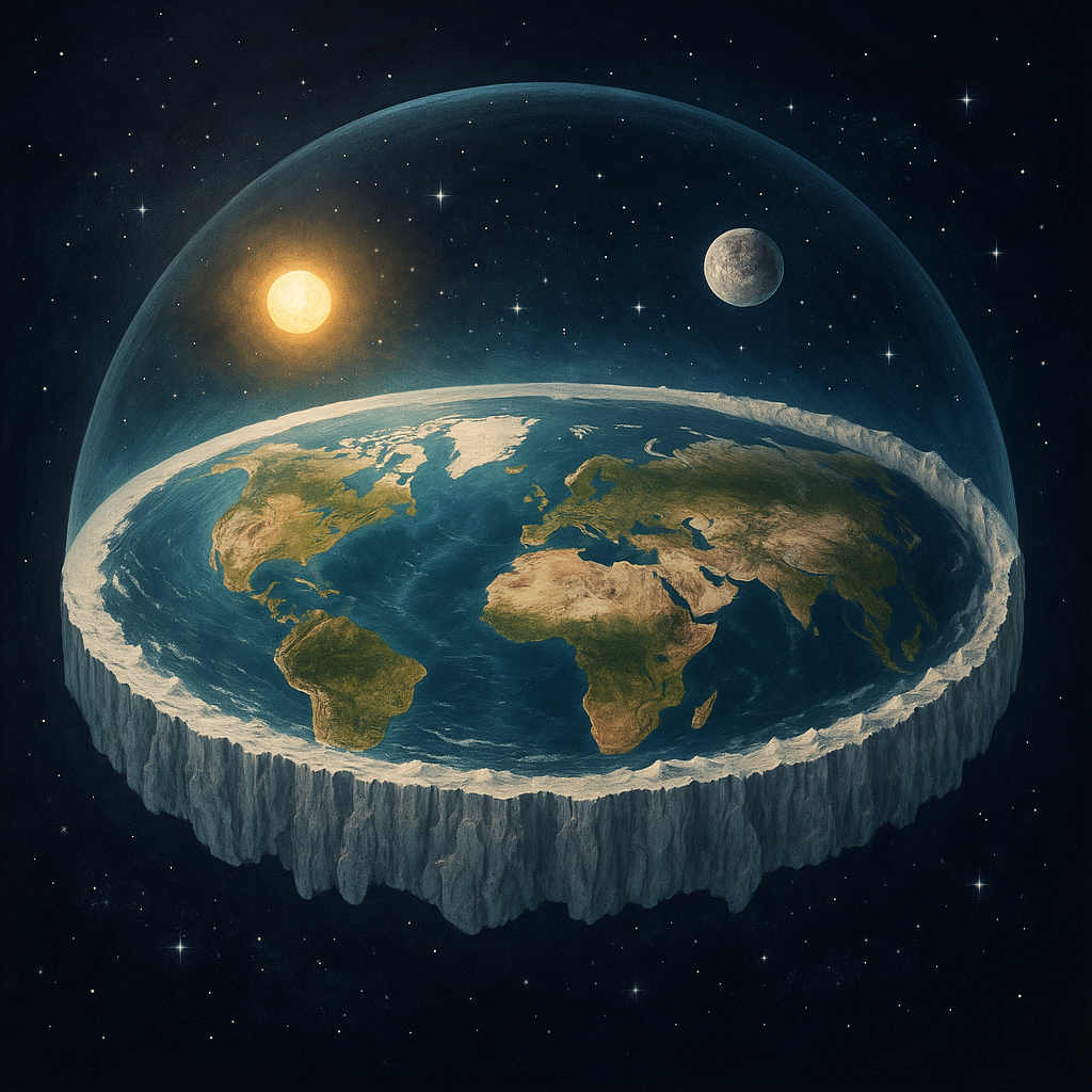 O Planeta Aquário: Por Que a Ideia da Terra Plana Ainda Resiste à Ciência?